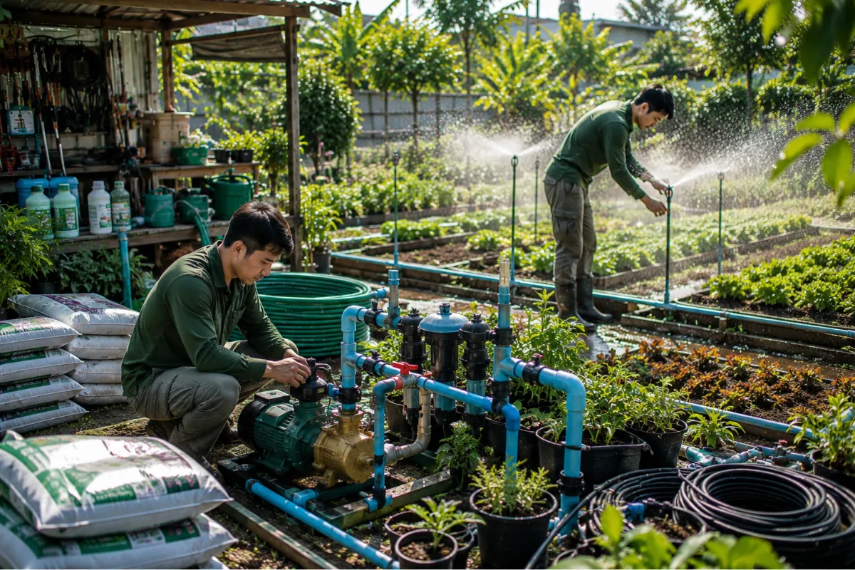 โปรโมทร้านขายอุปกรณ์การเกษตร ปั๊มน้ำและระบบน้ำ รีวิวอุปกรณ์การเกษตรจากเกษตรกรนักรีวิว Farmland Commerce ขายอุปกรณ์การเกษตร.com